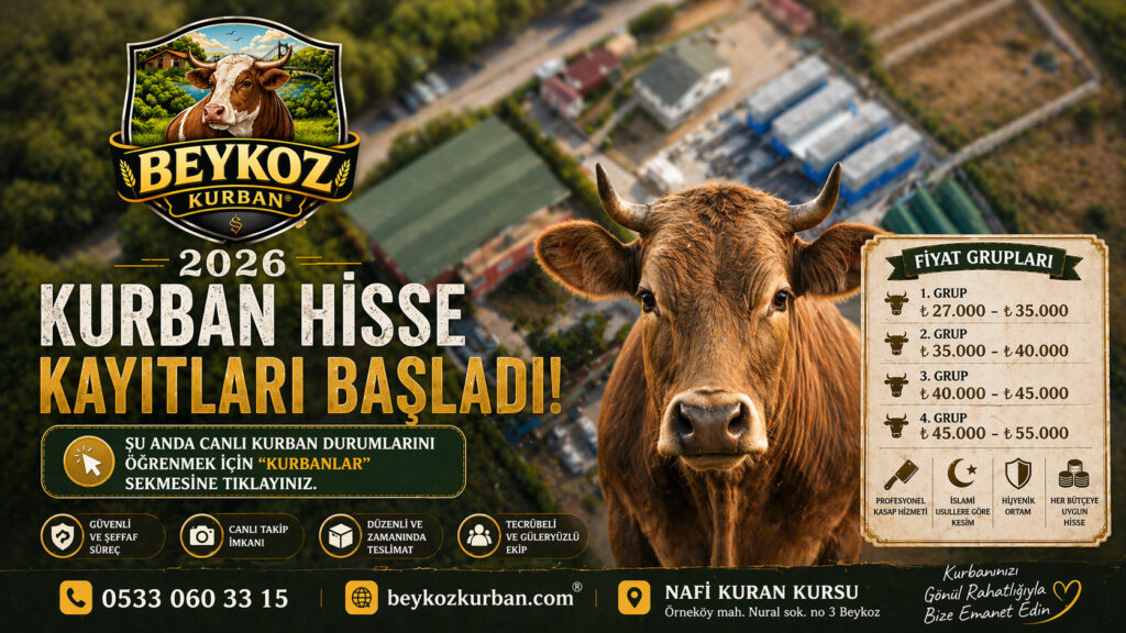 🔥 Beykoz Kurban’da 2026 Hisse Kayıtları Başladı!